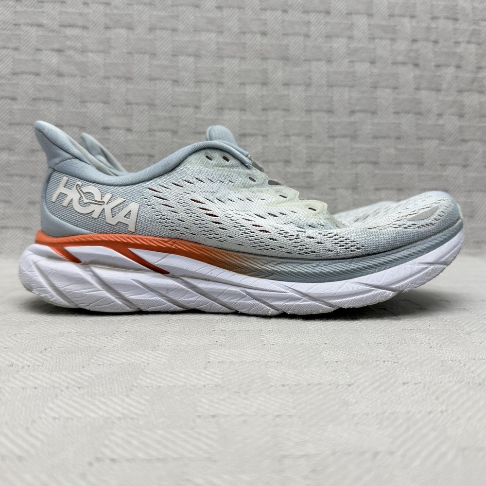 HOKA Clifton 8 Blue Fog Womens Size 7 B 1119394 BFPA